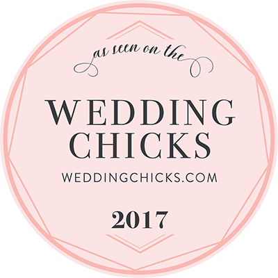 As seen on the Wedding Chicks 2017